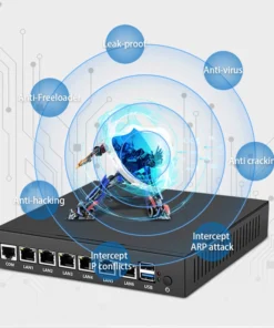 1037U 6 Ethernet LAN Router Firewall pfSense Desktop
