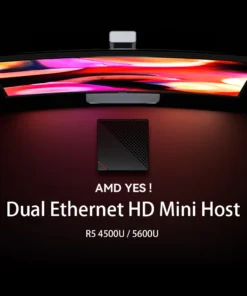 AMD Dual Ethernet Dual-channel DDR4 HDMI/DP Mini PC