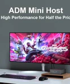 AMD RJ45 Gigabit Ethernet HDM/DP Game Mini Computer
