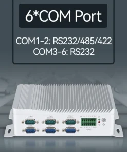 Celeron J1900 Dual-LAN 6-COM Industrial PC