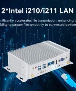 Celeron J1900 Dual-LAN 6-COM Industrial PC