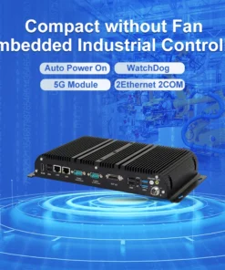 Dual Ethernet Dual COM Industrial Mini PC Intel