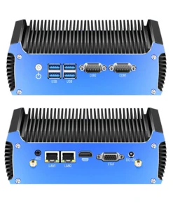 Dual LAN Fanless Industrial Mini Computer