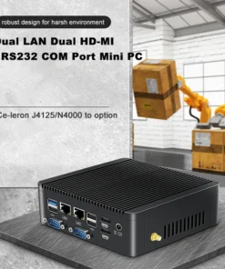 Dual LAN Industrial Mini PC J4125 DDR4