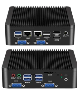 Dual LAN Industrial Mini PC J4125 DDR4