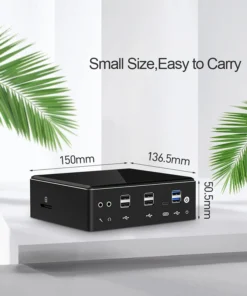 Dual Lan Mini PC with DP Display