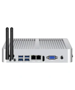 Dual Serial 2 RJ45 LAN Fanless Mini PC
