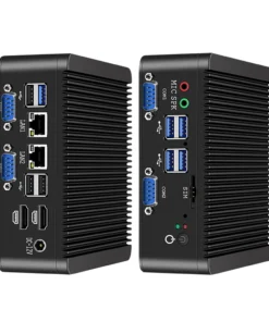 Fanless Industrial Computer J4125 RS485 Linux Mini PC