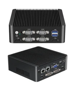 Fanless Industrial Mini PC J4125 RS232 RS485 GPIO