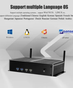 Fanless industrial PC i5 RS485
