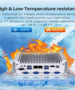 Intel Core i7-4650U 6COM Fanless Indeustrial Mini PC