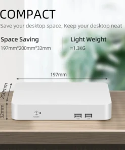 Intel Core I9 11950H Embedded Industrial Mini Computer