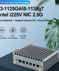 Intel i3/i5/i7 6 Ethernet Firewall&VPN Router Mini pc