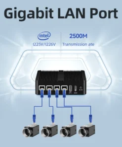 Intel N100 2.5G network cards soft router