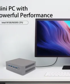 Intel N100/N5095 Dual-Ethernet Three-Screen Display Mini PC