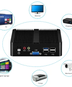 J1900 Quad Core Dual LAN Desktop Mini PC