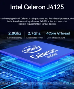 J4125 1U Firewall Router Server PC