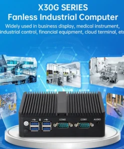 J4125 Dual Ethernet Dual COM Industrial Mini PC