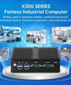 Quad Core J6412 J4125 Industrial Mini PC RS485