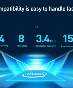 XCY Intel 6/7/8 Core i3/i5/i7 DDR4 Mini PC