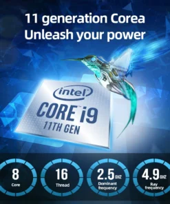 XCY Intel 8/9/10/11 DDR4 SODIMM x2 mini pc