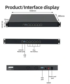 XCY Intel Celeron DDR3L Mini PC