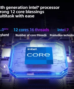 XCY Intel Core i5/i7 DDR4 Mini Computer