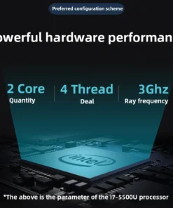XCY Intel i7 4500U Core DDR3L Industrial Computer
