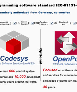 GCAN-PLC-302 OpenPCS Codesys v3.5 SP16 PLC điều khiển bus chức năng lập trình logic điều khiển